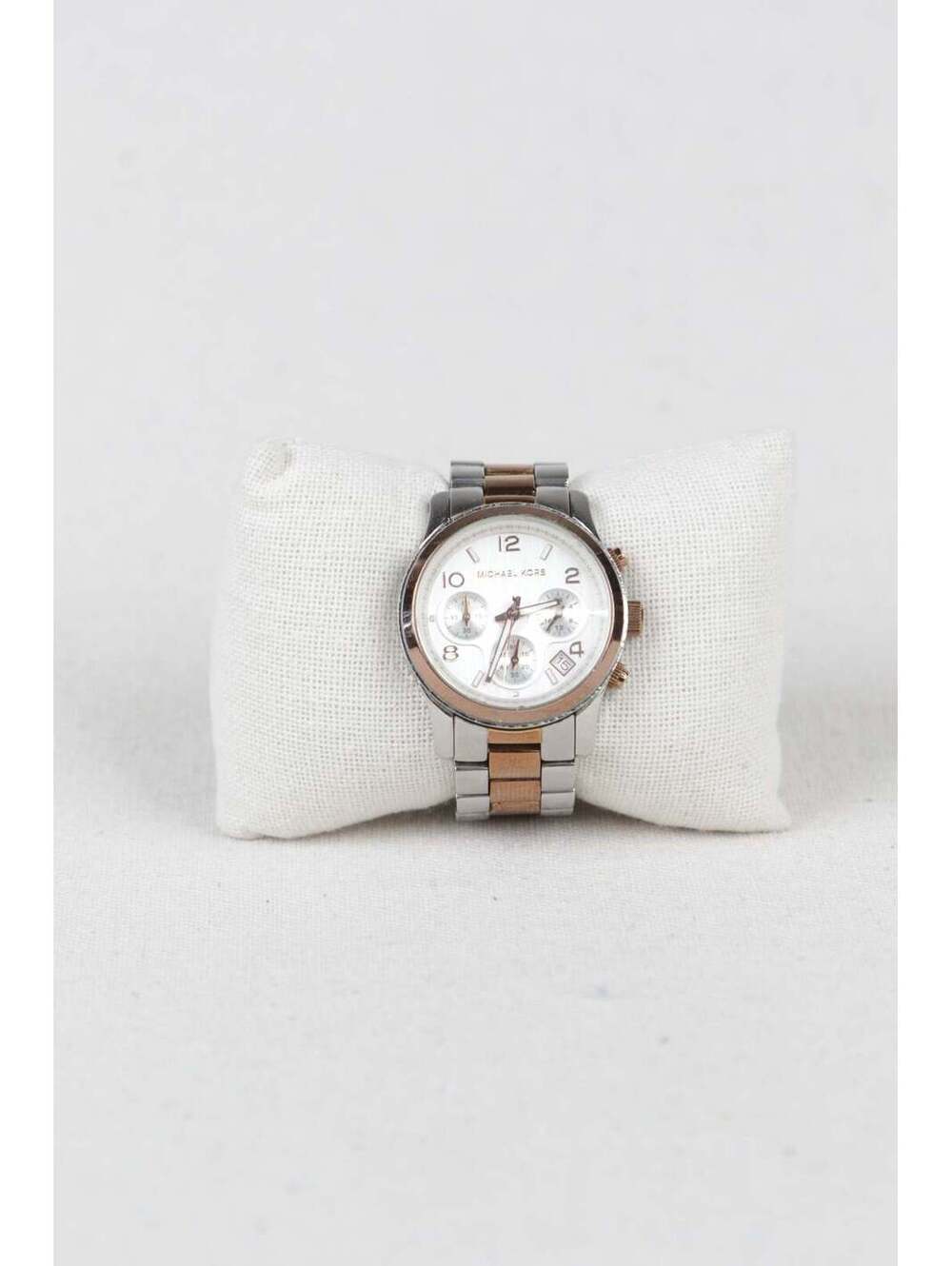 2011' Michael Kors Two Tone Chronograph Watch